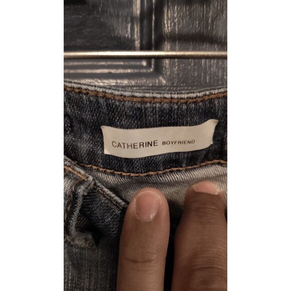 KUT From the Kloth Blue Denim Mid Rise Women's Size 4 Catherine Boyfriend Jeans - Picture 4 of 7